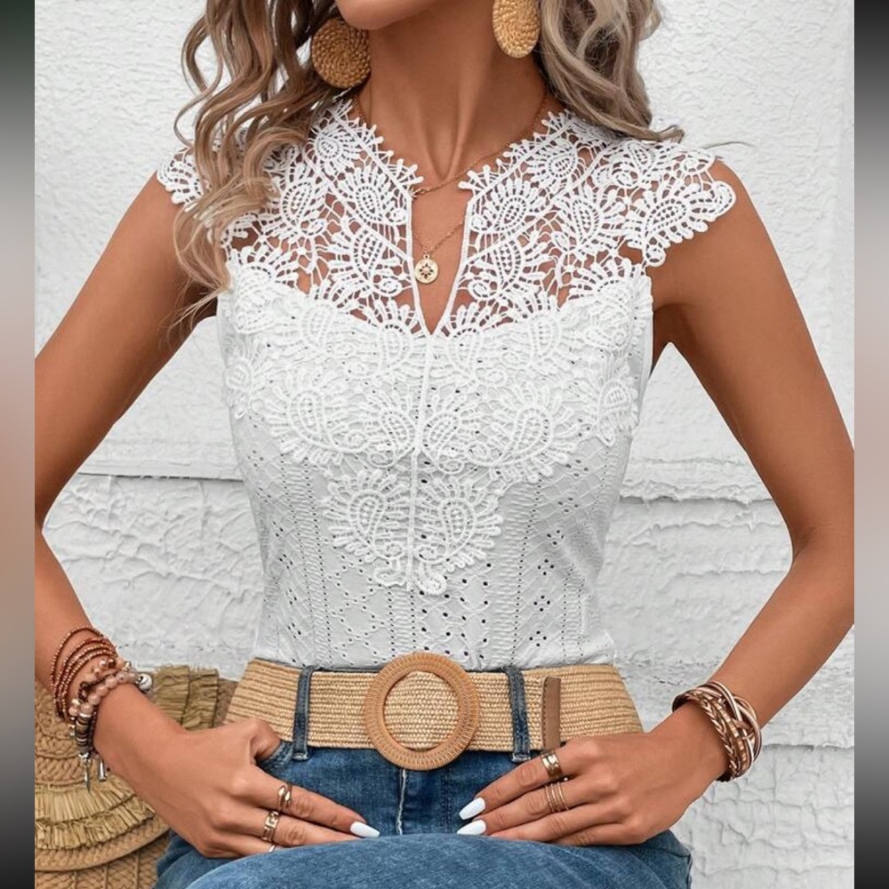 Boho lace bodysuit - Picture 14 of 16